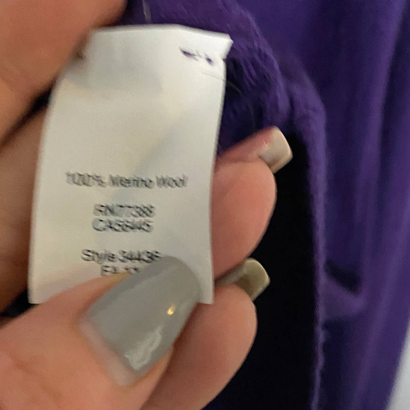 J Crew Outlet 100% Merino Wool Sweater Size XS - Picture 4 of 8